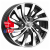 K&K 6x15/4x100 ET40 D60,1 КС882 Алмаз черный K&K 6x15/4x100 ET40 D60,1 КС882 Алмаз черный