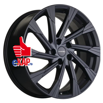 Khomen Wheels 7,5x19/5x114,3 ET53 D67,1 KHW1901 (Tucson) Black matt