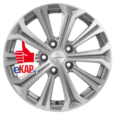 Khomen Wheels 6,5x16/5x115 ET41 D70,2 KHW1610 (Astra) Gray-FP
